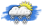 mäßiger Schneeschauer